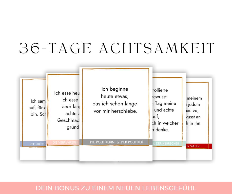 Dein Bonus für mehr achtsamkeit